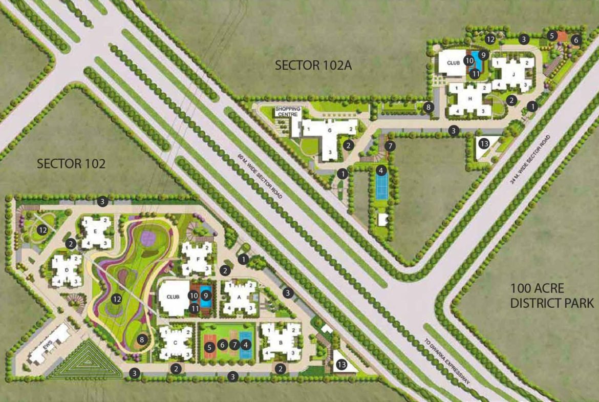 residential projects on dwarka expressway