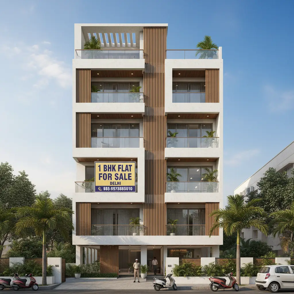 1BHK flats for sale in Delhi